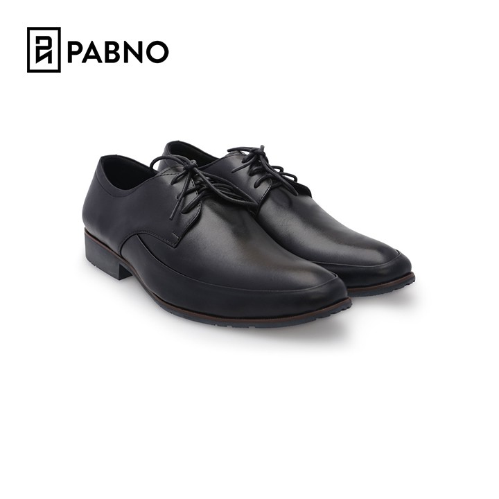 [MUA 1 ĐƯỢC 2]Giày tây nam da thật 100% cột dây siêu êm chân- Hai màu đen, nâu PABNO -BH 12 Tháng- PN119- tặng cà vạt