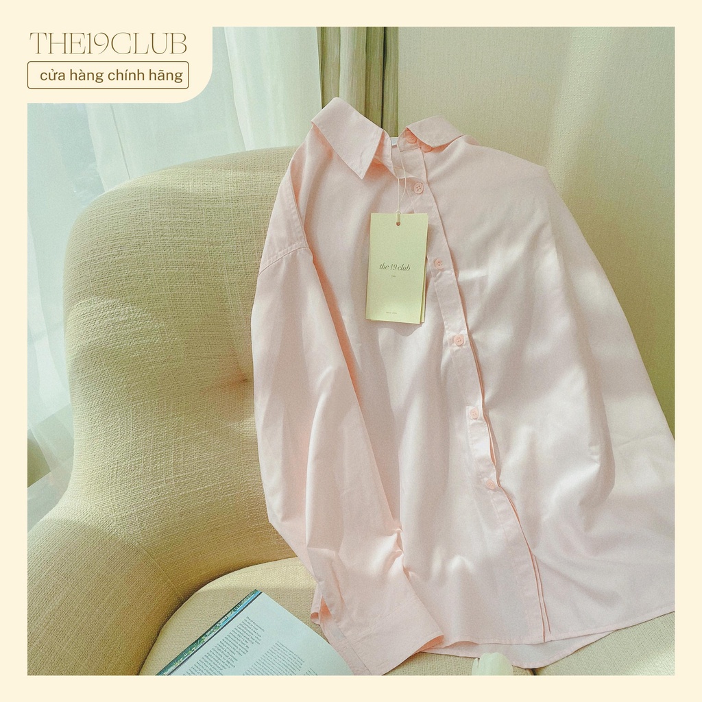 THE19CLUB - Áo sơ mi cotton dài tay cơ bản 13 màu sắc - Oxford Shirt