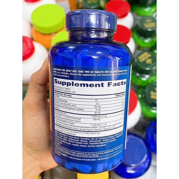 Osteo Bi-Flex Joint Health bổ sung Glucosamine, Chondroitin, MSM Chai 200 viên