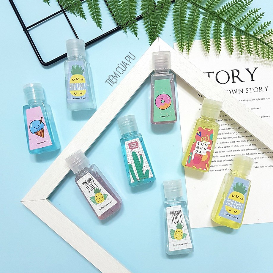 Gel Rửa Tay Khử Trùng Dùng Một Lần Dung Tích 30ml (tặng kèm túi silicon) ᴘʜᴀɴᴅɪᴇᴍᴍʏ997 Ⓡ