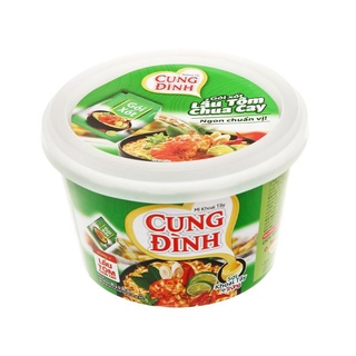 Mì thố Cung Đình lẩu tôm chua cay