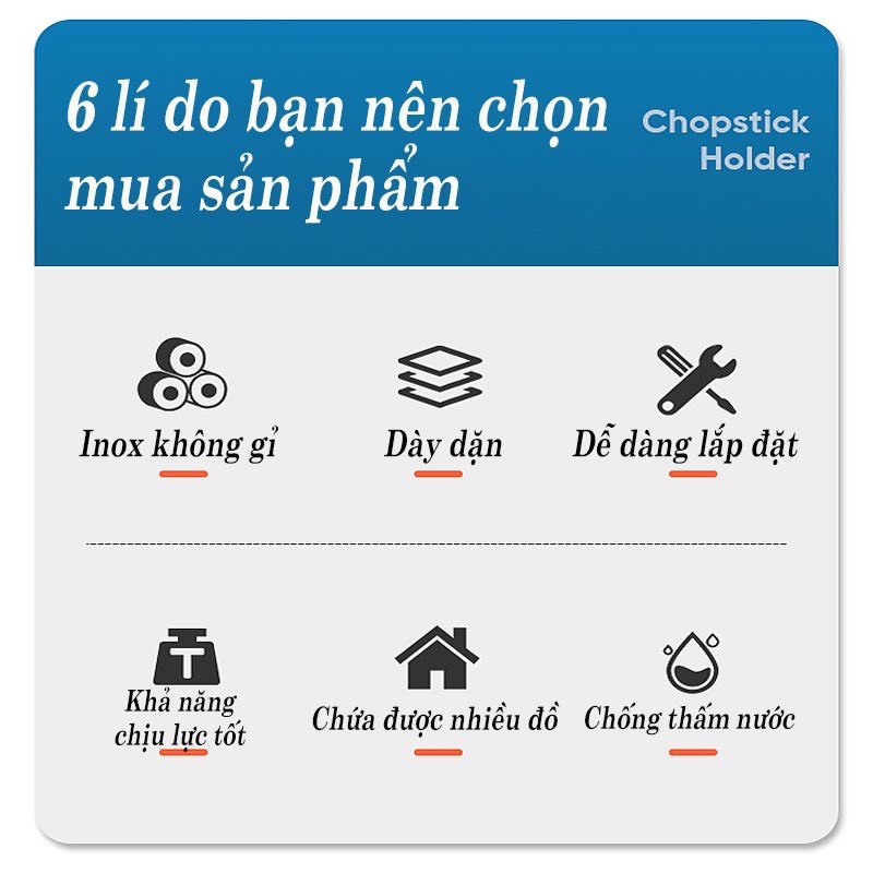 Giá Cài Dao, Giá Treo Đồ Nhà Bếp Inox Gắn Tường, Có Móc Cài Dao Muỗng Không Gỉ Đa Năng IKA,HOME