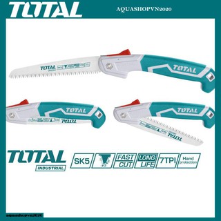 7"/180mm cưa cành cầm tay dạng xếp total thfsw1806