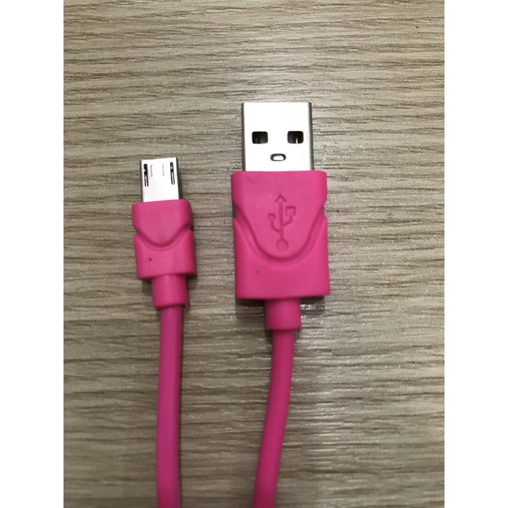 dây sạc micro usb có 3 màu sắc 1m dành cho thiết bị hoặc smartphone