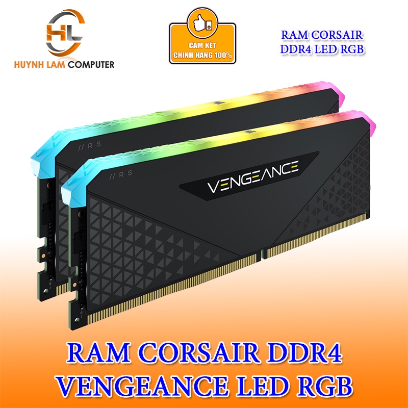 Ram 16Gb Corsair Vengeance LED RGB DDR4 3200MHz Tản Đen - Vĩnh Xuân phân phối