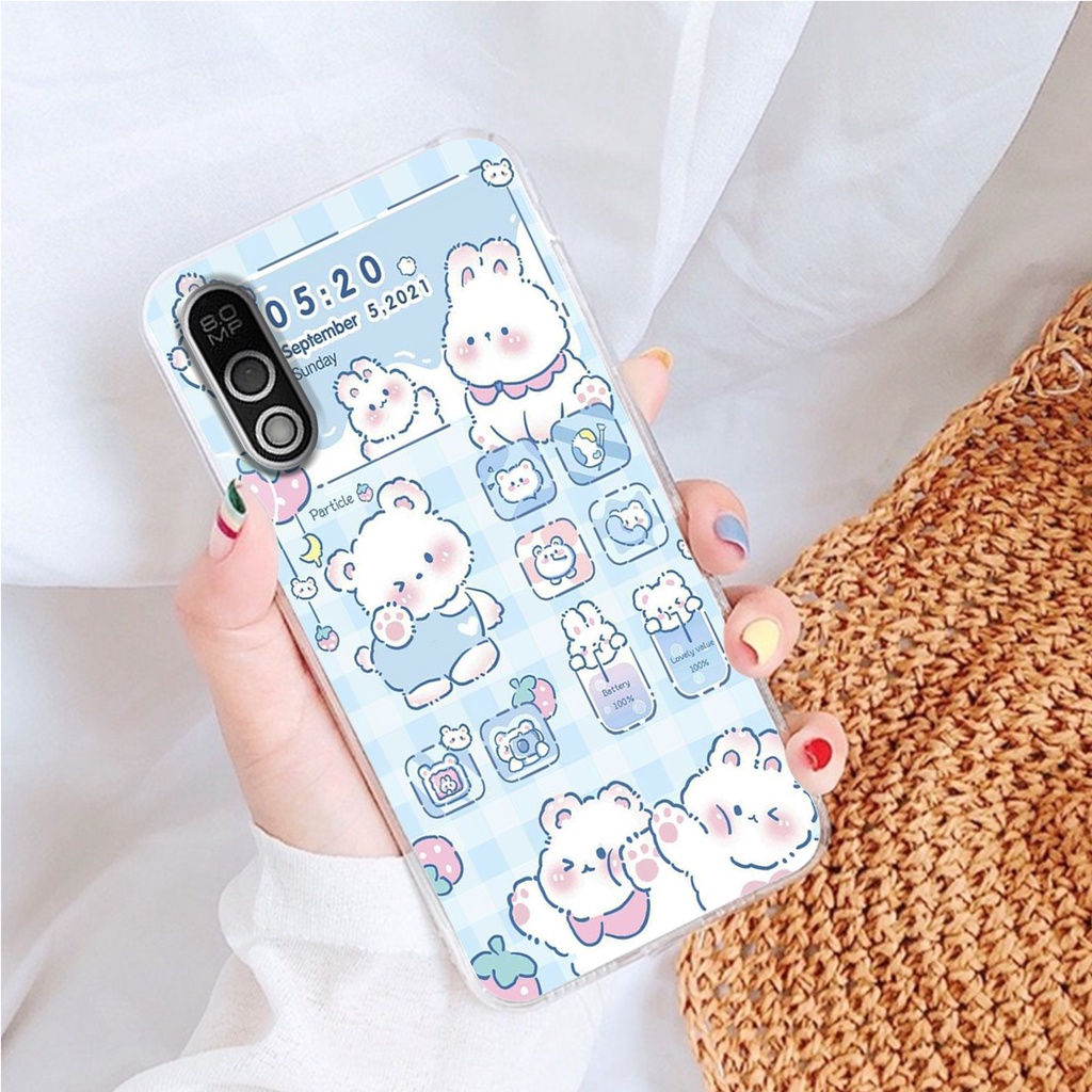 Ốp Lưng VSMART BEE - BEE 3 - LIVE - STAR , In Hình "Lovely Bear". Đẹp, Bền, Màu Sắc Bắt Mắt.