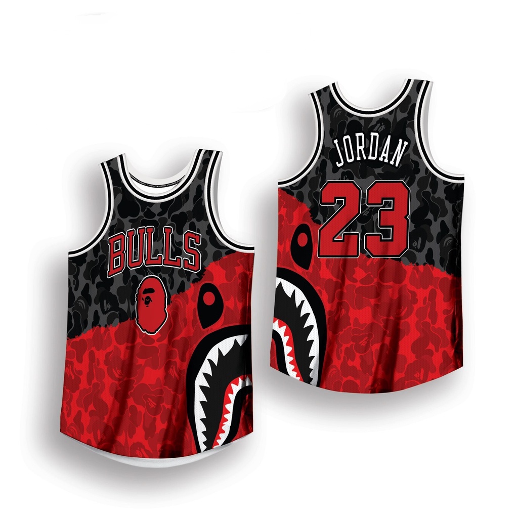 Bộ Sưu Tập Áo Đấu Của Đội BULLS BAPE JORDAN
