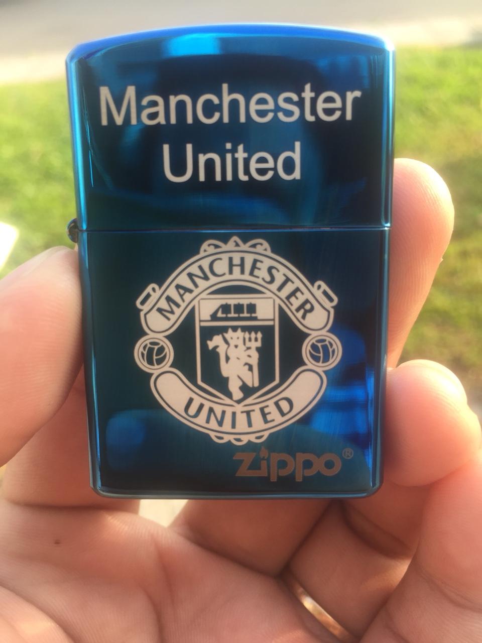 Vỏ Zippo USA Logo Manchester United