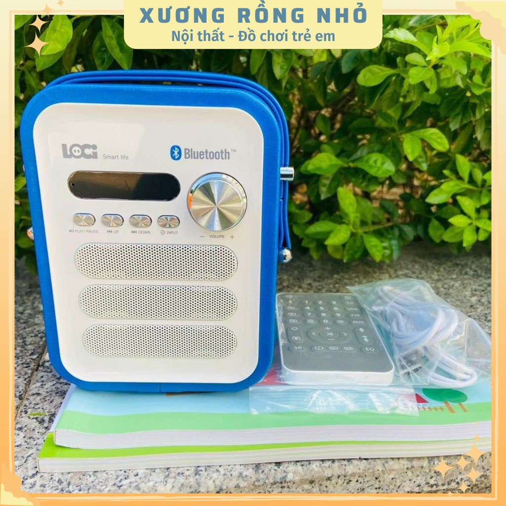 Loa Loci P50 Bản nâng cấp, loa nghe tiếng Anh cho bé bao gồm List bài hát 10000 bài học tiếng Anh