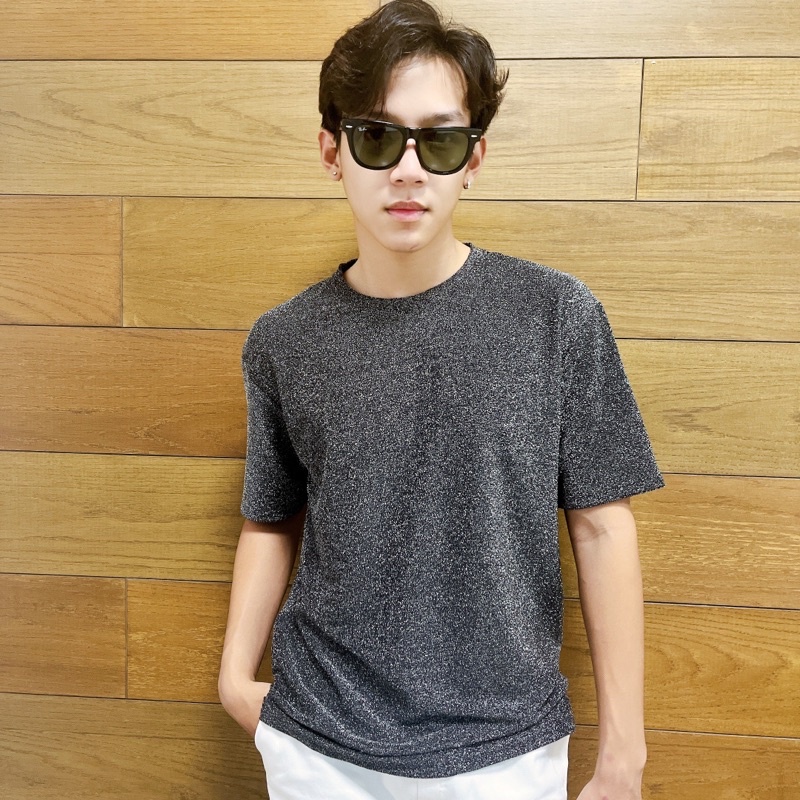 Áo Thun Nam Lấp Lánh Ánh Kim Premium Luxury Lấp Lánh Nam/Nữ Unisex Mr Smile 99 Shop