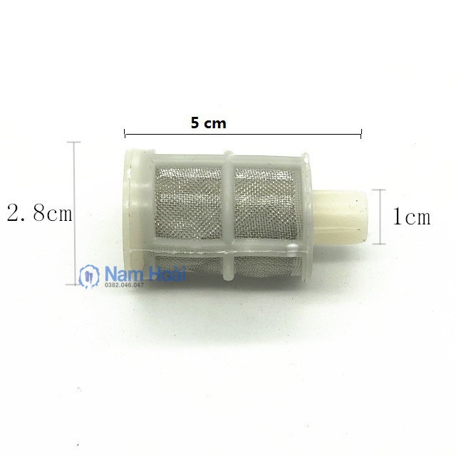 Lọc rác đầu vào cho máy rửa xe mini 12V - máy bơm mini 12V