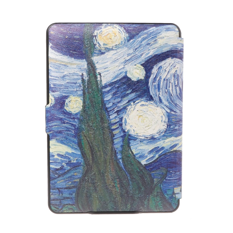 Bao Da Máy Đọc Sách Mỏng Nhẹ Kèm Giá Đỡ Đứng Sang Trọng Cho Amazon Kindle Paperwhite 1 2 3 6