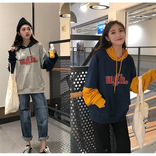 Áo hodie nữ💚Free size💚dưới 58kh mặc vừa