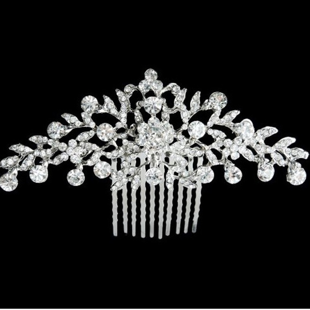 Trâm cài tóc cô dâu đính đá sang trọng