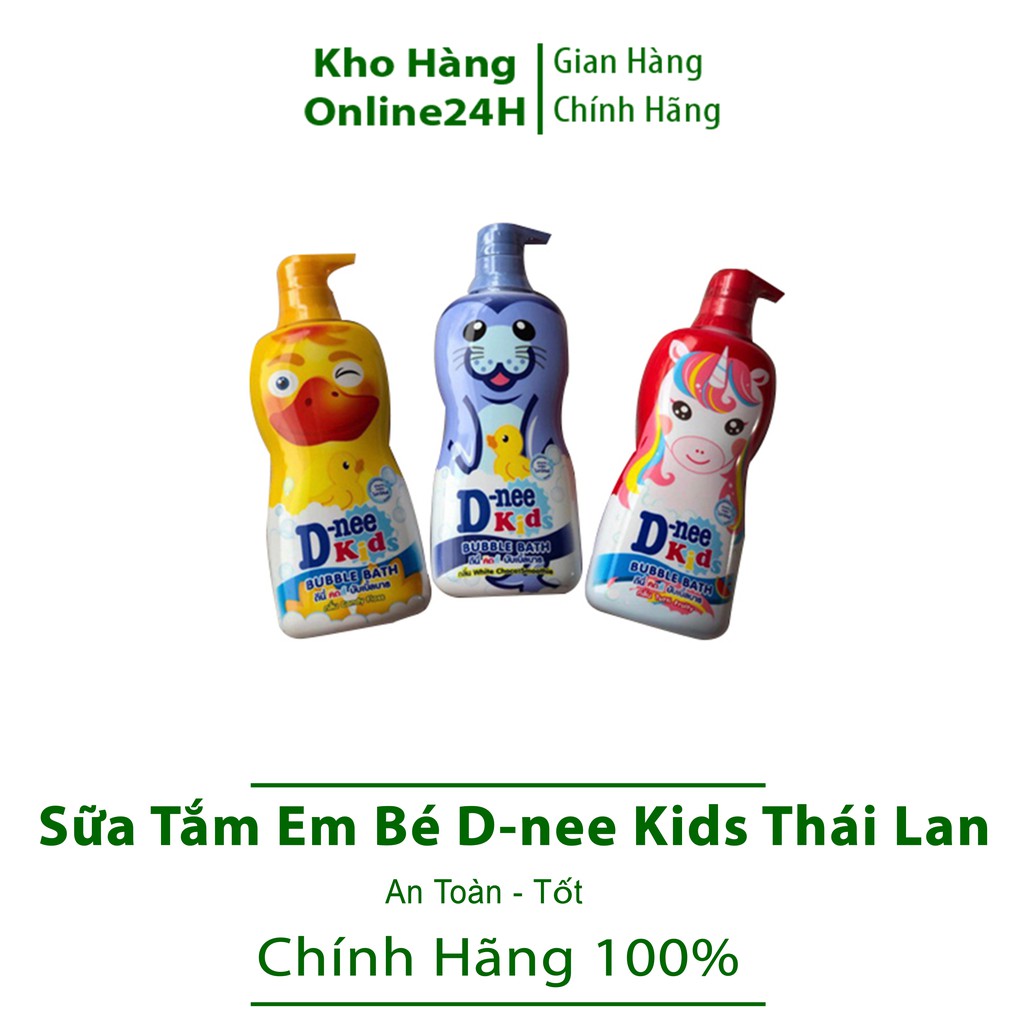 Sữa Tắm Gội Dnee Kid Hình Thú Thái Lan 400ml