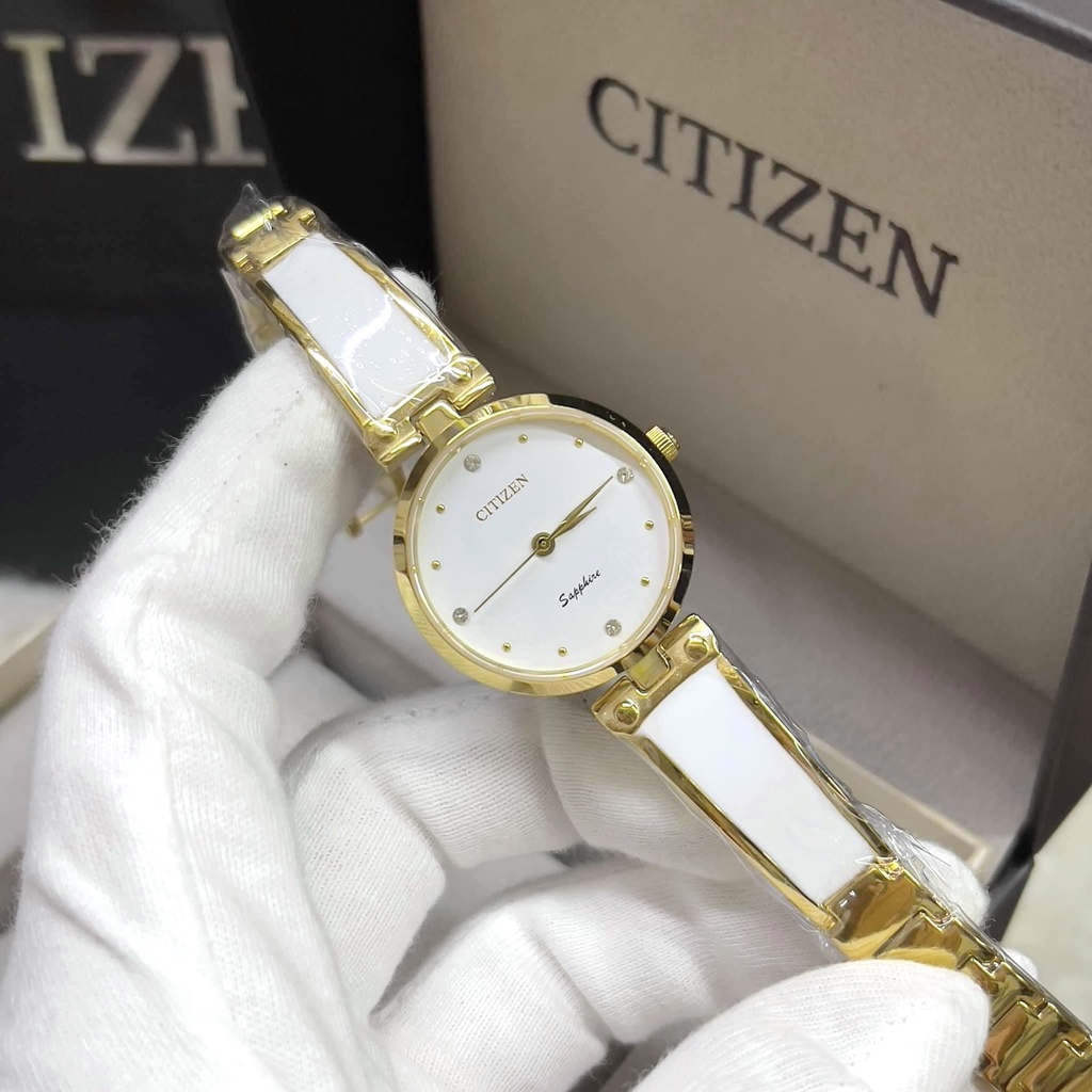 Đồng hồ nữ citizentt dạng lắc tay