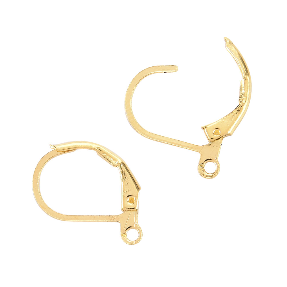 Túi 100 Móc Khuyên Tai Mạ Vàng / Bạc