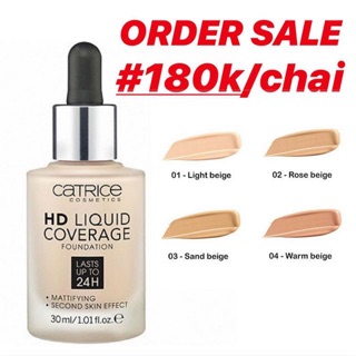 Kem nền CATRICE HD LIQUID COVERAGE