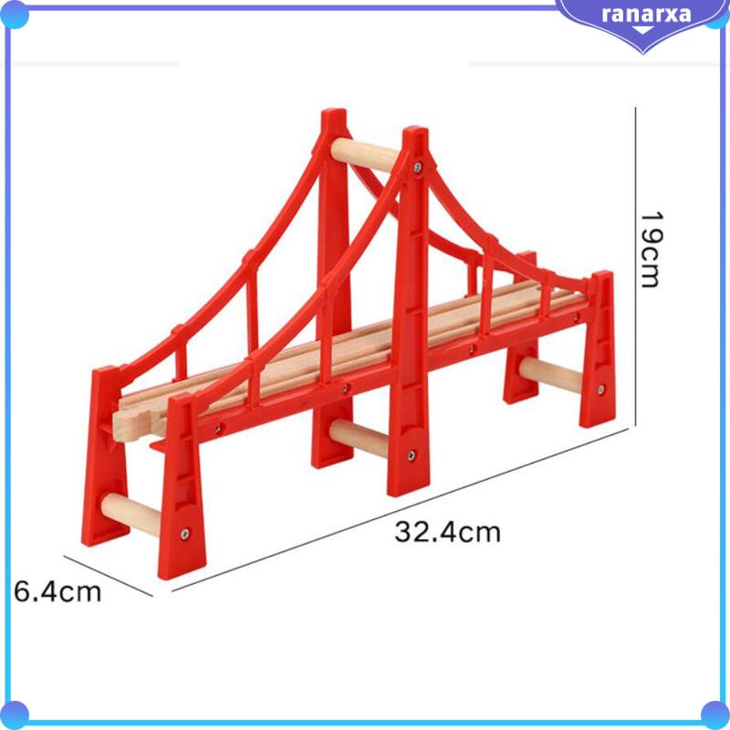 Bộ Đồ Chơi Đường Ray Xe Lửa Bằng Gỗ Dành Cho Bé Trai