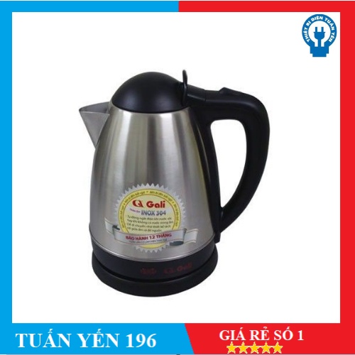 ấm siêu tốc GL-0018 1.8L nhập khẩu bảo hành chính hãng tiêu chuẩn an toàn thực phẩm