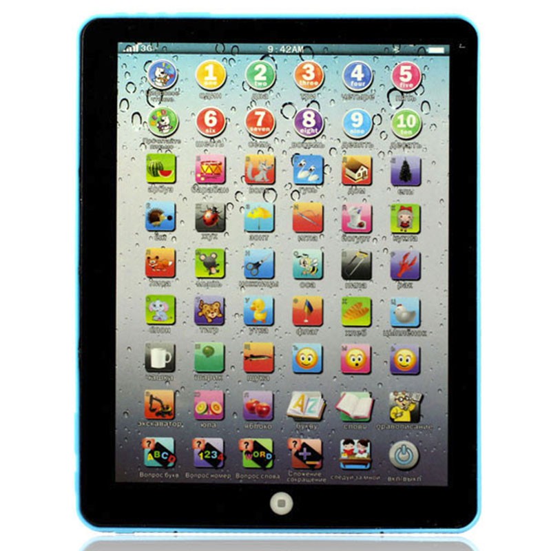 `Russian Computer Learning Education Machine Tablet Toy Gift for Kids Learning Toys for Children Random Color | WebRaoVat - webraovat.net.vn