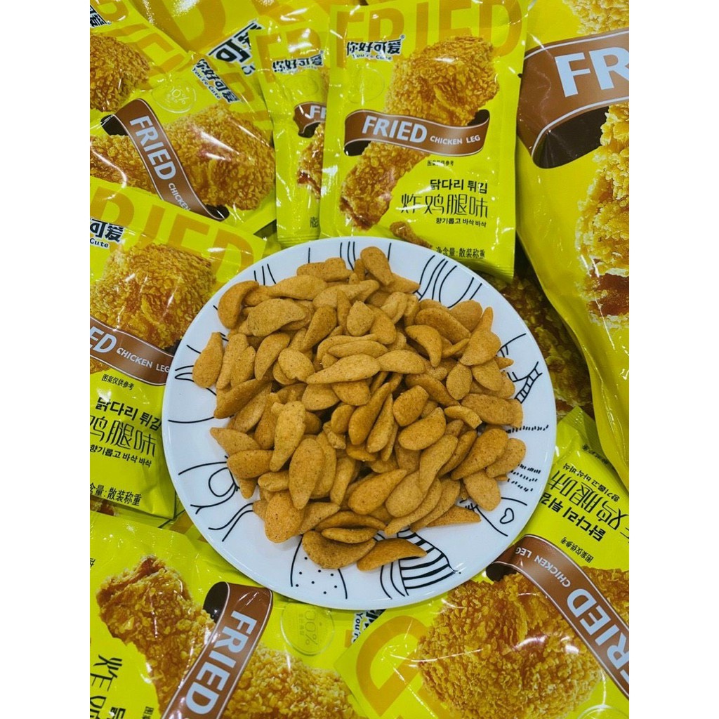 Combo Bim bim cánh gà chiên giòn, bim bim cánh ăn vặt 26g - Thêm loại mới