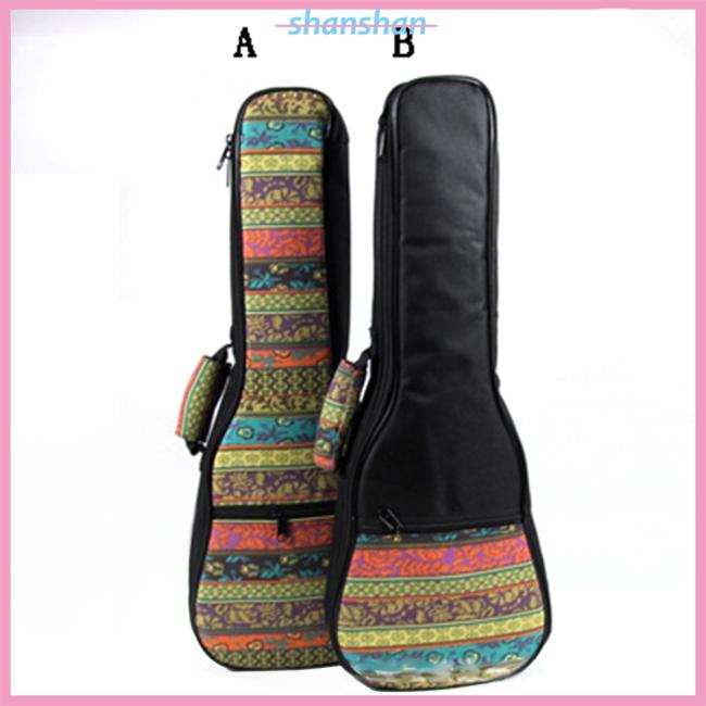 21 23 26 Inch Bohemia Style Portable Cotton Padded Bass Guitar Gig Bag Ukulele Case Box