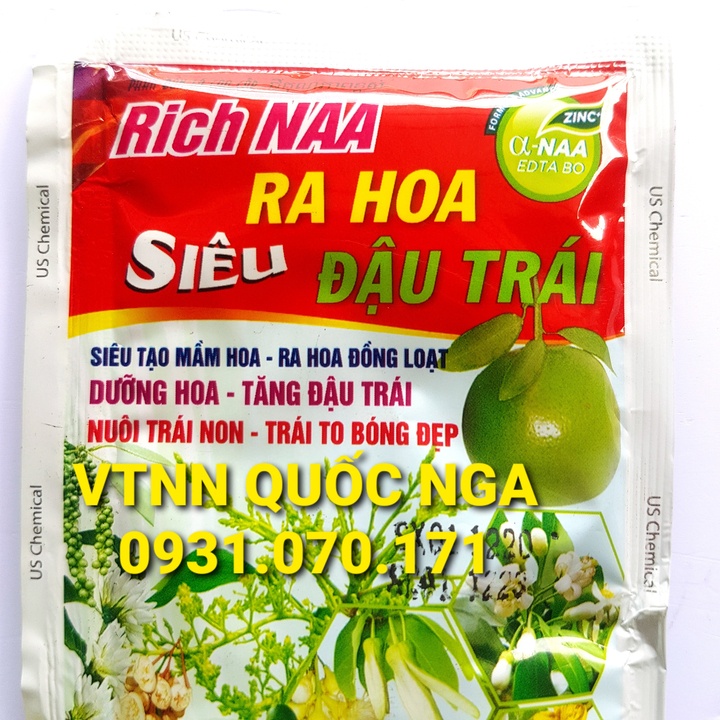 PHÂN BÓN LÁ SIÊU RA HOA - ĐẬU TRÁI