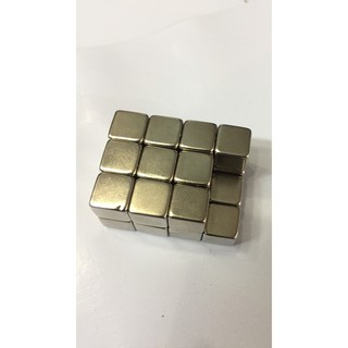 Nam châm bi vuông 10x10x10mm, đồ chơi trí tuệ, phát triển tư duy