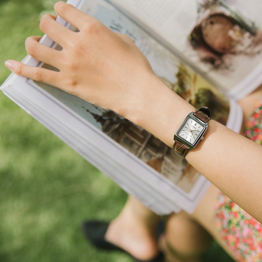 Đồng hồ nữ dây da chính hãng Casio Anh Khuê LTP-v007