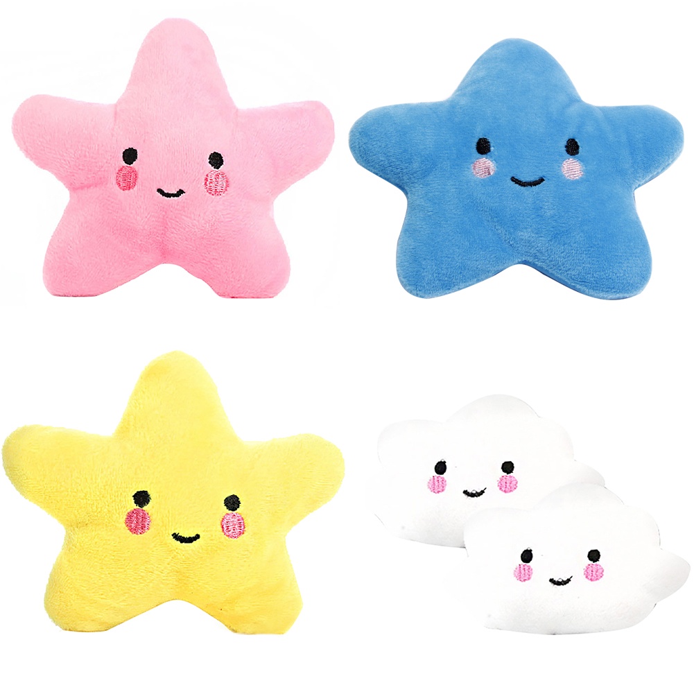 Đồ Chơi Mềm Hình Đám Mây Có Tiếng Kêu Cho Thú Cưng