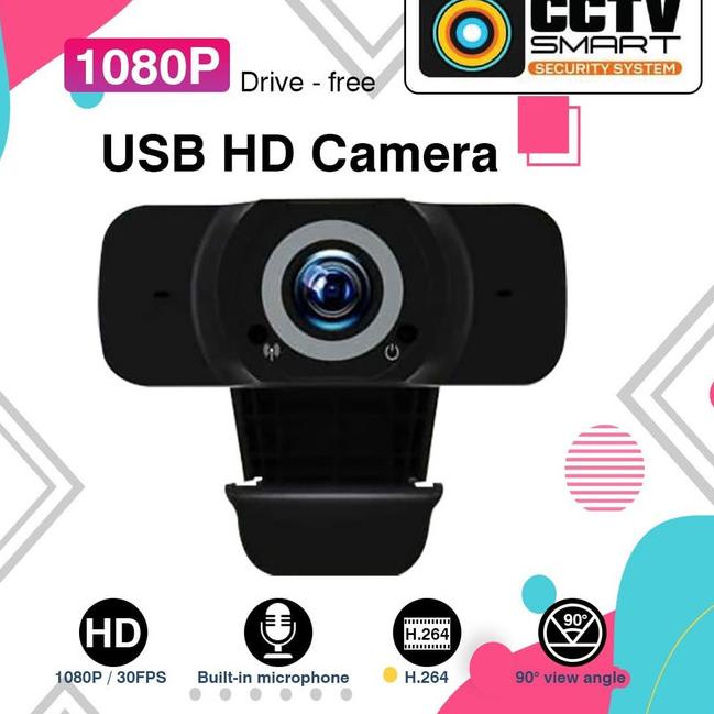 ̄➺ Camera HD 1080P 2MP kèm mic cho máy tính ★★★ Trường mẫu giáo