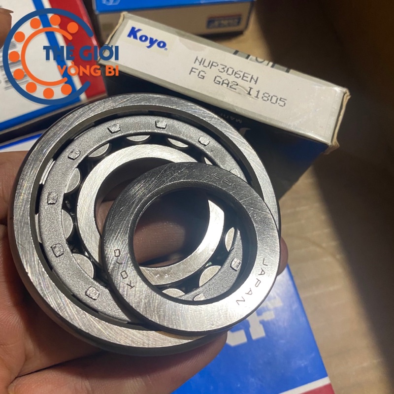 Vòng bi bạc đạn đũa KOYO NUP 6306 N
