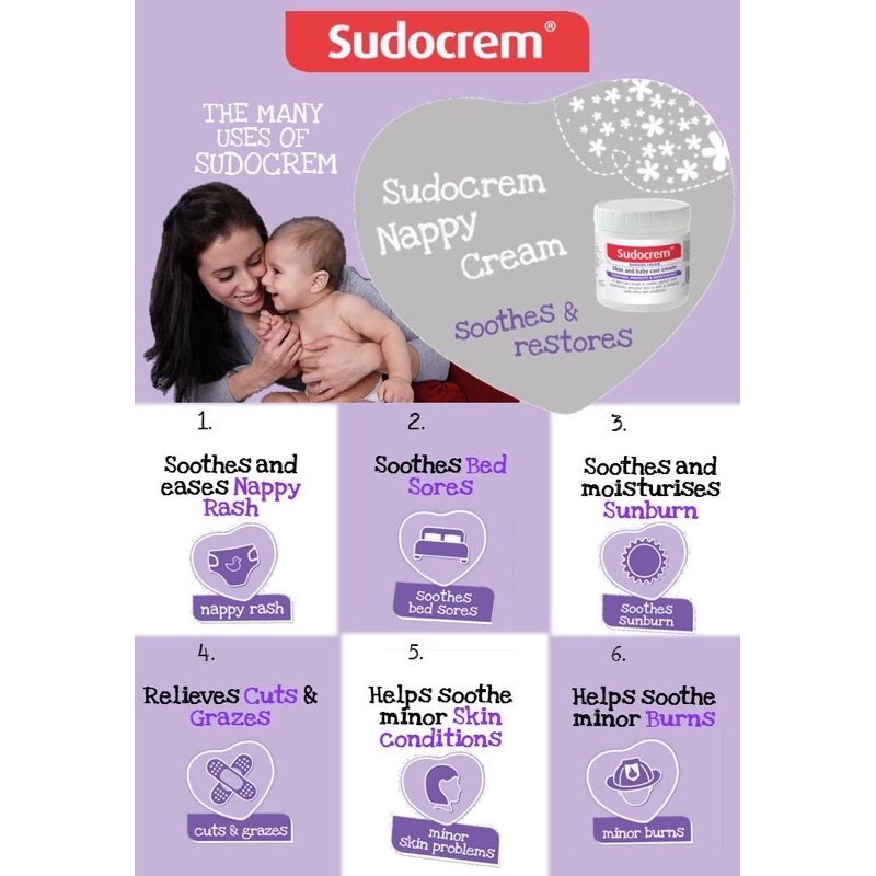 Kem hăm đa năng Sudocream