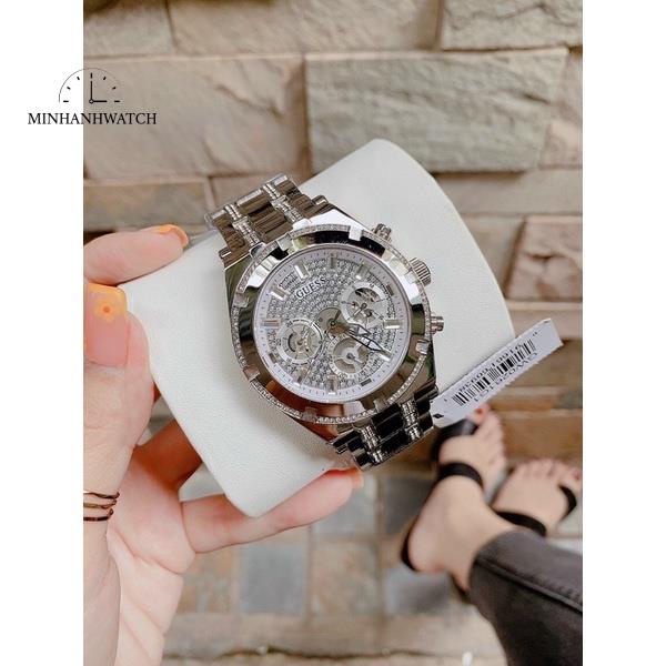 Đồng hồ nam Guess gw0261g1, gw0261g2 2 màu bạc, vàng