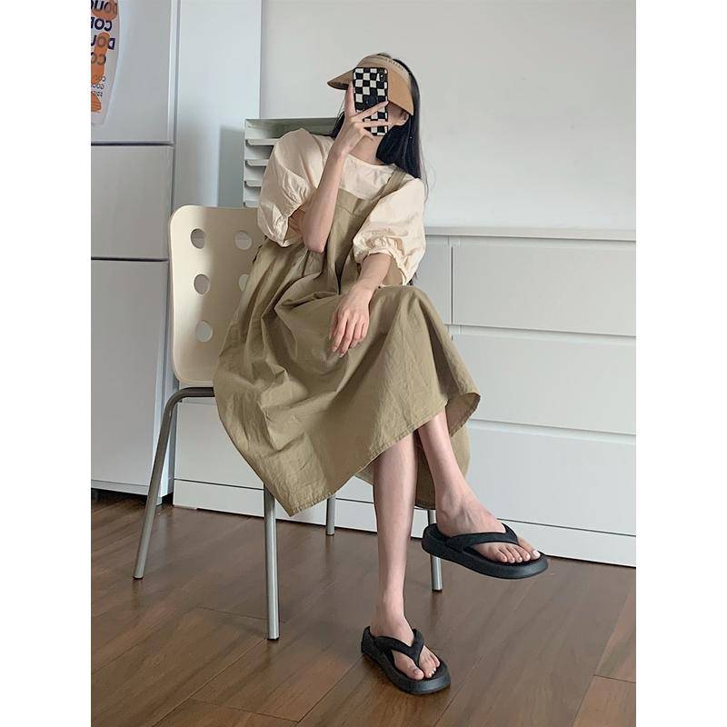 Dép xỏ ngón màu trơn đế dày xixitiao chất liệu EVA êm nhẹ chống trượt