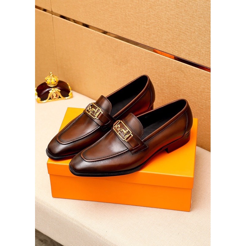 Giày tây của nam thương hiệu Hermes HM da thật cao cấp thiết kế thời thượng
