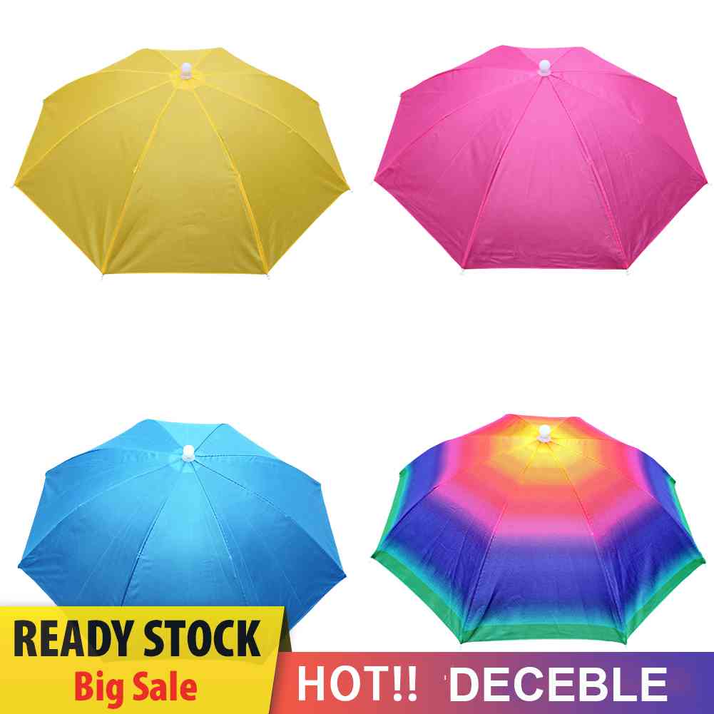 Deceb Mũ Dù Che Nắng Chống Thấm Nước Có Thể Gấp Gọn Dùng Khi Đi Câu Cá
