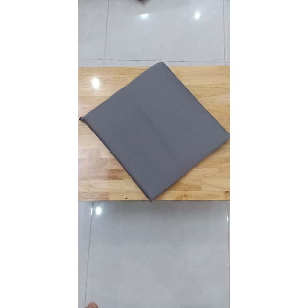 Nệm Bệt VUÔNG Kích thước 40x40x3cm Màu Xám ,Có Kéo Khóa, Nệm ngồi bệt , ngồi thiền êm ái