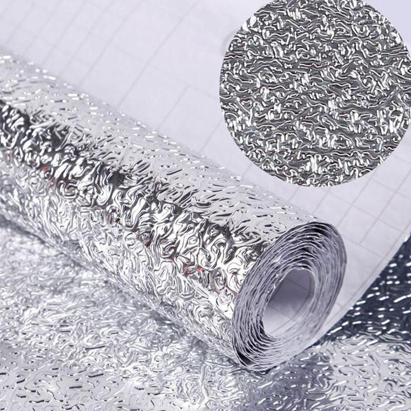 Nhãn dán lá nhôm chống bắn dầu tiện dụng cho nhà bếp