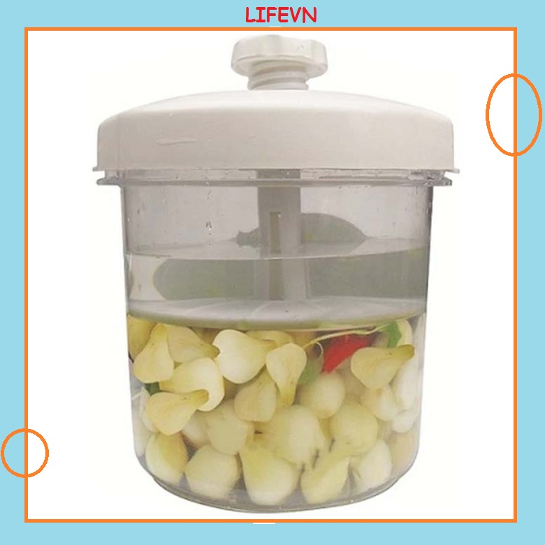 Hộp Muối Dưa Cà Lọ muối dưa cà Ủ Kimchi Việt Nhật Plastic - Hộp Muối Dưa Cà