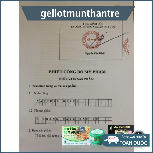 Ủ trắng cafe đậu đỏ 100gr dùng cho face body chính hãng ....mới | BigBuy360 - bigbuy360.vn