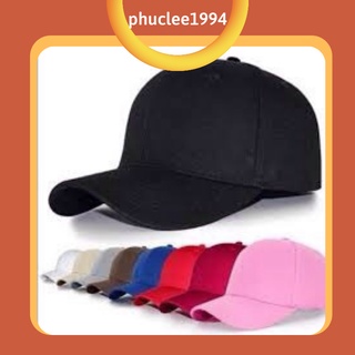 Mũ lưỡi trai nón lưỡi trai trơn nón kết nam nữ thời trang unisex nhiều màu
