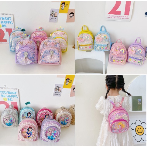 Balo cho bé trai, bé gái đi học mầm non, mẫu giáo nhiều hình