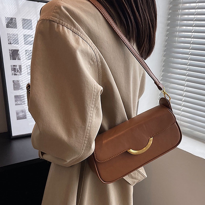 Túi đeo dưới cánh tay IELGY hình vuông cỡ nhỏ thời trang cao cấp cho nữ