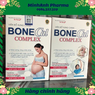 Viên uống bổ sung canxi BoneCal Complex cho người lớn, bà bầu, người già loãng xương