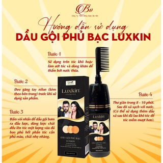 Dầu gội phủ bạc luxkin