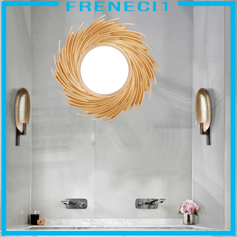 Gương Trang Điểm Treo Tường Hình Mặt Trời Cho Phòng Tắm Freneci1