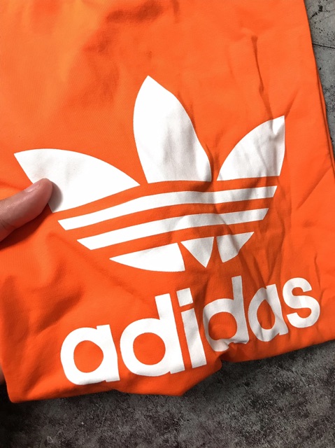 (HÀNG XUẤT XỊN) Áo das màu cam cambodia 143 - Trefoil Tee Orange