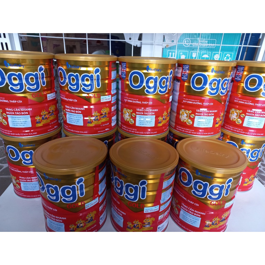 SỮA OGGI GOLD suy dinh dưỡng (900g) đủ mã QR tích app công ty